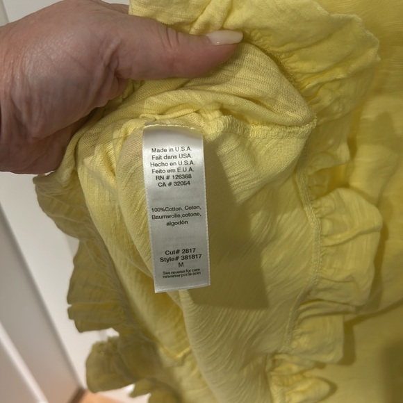 Short sleeve cotton top - size M - Picture 5 of 5